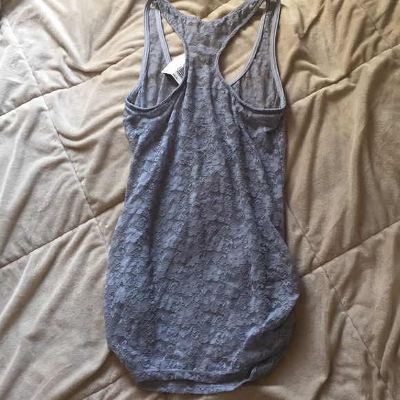 G by Guess new gray lace see through tank top - Picture 5 of 5
